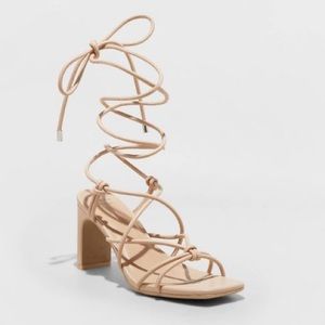 Worn Once! a new day Strappy Bria Sandals with Block Heel Size 9